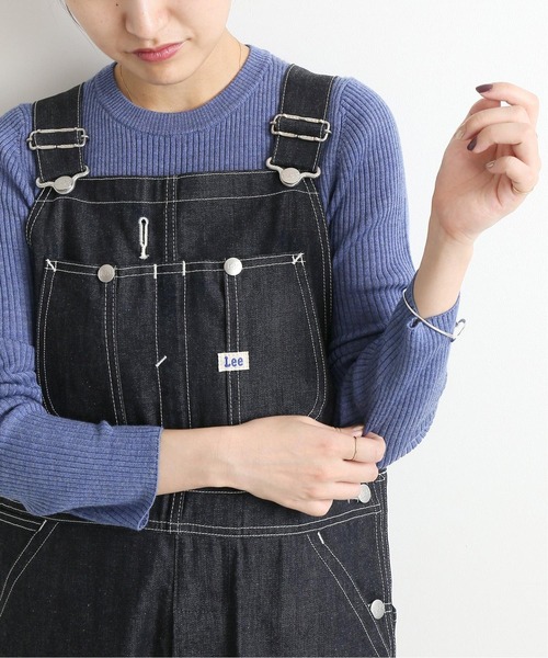 IENA（イエナ）の「3x3リブ クルーネックプルオーバー◆（ニット/セーター・レディース・ナチュラル/ブルー/グリーン/ネイビー系/ブラック系その他/グレー・FREE）」の6枚目の写真