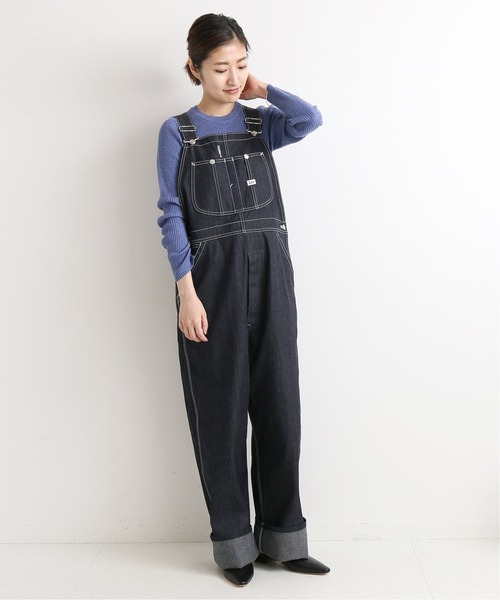 IENA（イエナ）の「3x3リブ クルーネックプルオーバー◆（ニット/セーター・レディース・ナチュラル/ブルー/グリーン/ネイビー系/ブラック系その他/グレー・FREE）」の12枚目の写真