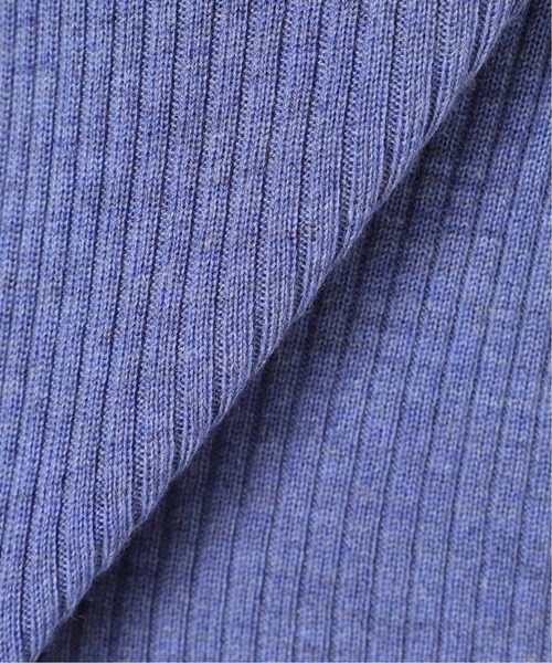 IENA（イエナ）の「3x3リブ クルーネックプルオーバー◆（ニット/セーター・レディース・ナチュラル/ブルー/グリーン/ネイビー系/ブラック系その他/グレー・FREE）」の21枚目の写真