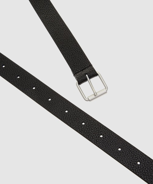 1017 ALYX 9SM レザーベルト 92cm 1017 ALYX 9SM logo-detail clip-fastening Belt | Black