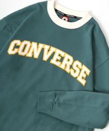 CONVERSE/コンバース 別注 オーバーサイズ 裏毛 カレッジロゴ スウェット トレーナー/長袖 トップス プルオーバー/レディース メンズ