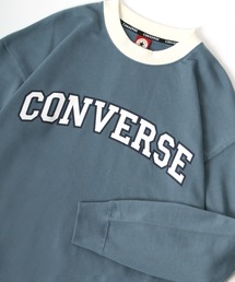 CONVERSE/コンバース 別注 オーバーサイズ 裏毛 カレッジロゴ スウェット トレーナー/長袖 トップス プルオーバー/レディース メンズ