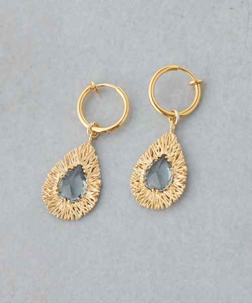 PAPILLONNER(パピヨネ)の「【PAPILLONNER/パピヨネ】プロテクトイヤリング(イヤリング・レディース・ゴールド・FREE)」の2枚目の写真