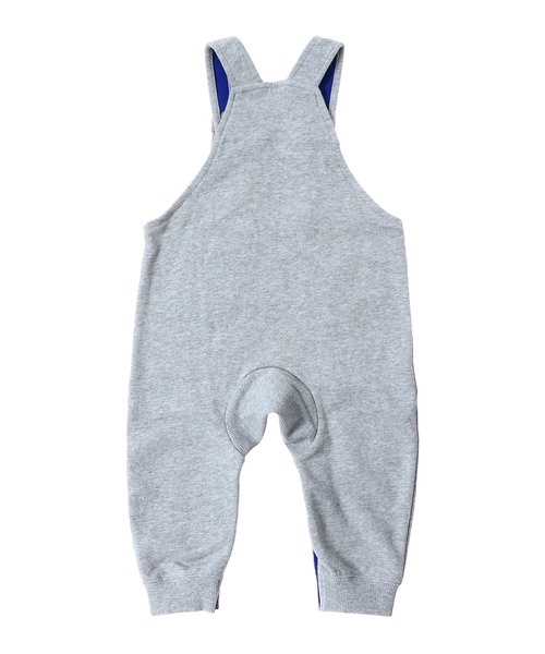 THE NORTH FACE（ザノースフェイス）の「THE NORTH FACE KIDS B Sweat Logo Overall NBB32103（サロペット/オーバーオール・キッズ・グレー/ネイビー・90/80）」の4枚目の写真