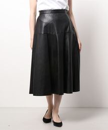 Te chichi | エコレザー／スエードフレアスカート(スカート)