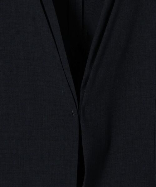 SHIPS（シップス）の「ウールライクジャケット◆（ノーカラージャケット・レディース・オフホワイト/ネイビー/キャメル・34/36/38/40）」の9枚目の写真