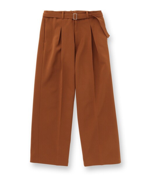 tk.TAKEO KIKUCHI(ティーケータケオキクチ)の「◆インバーテッドストレッチワイドストレートスラックス(その他パンツ・メンズ・ブラック/ブラウン系/ダークグリーン・01/02/03)」の13枚目の写真