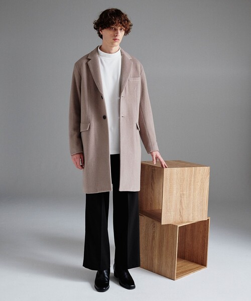 tk.TAKEO KIKUCHI(ティーケータケオキクチ)の「◆インバーテッドストレッチワイドストレートスラックス(その他パンツ・メンズ・ブラック/ブラウン系/ダークグリーン・01/02/03)」の11枚目の写真