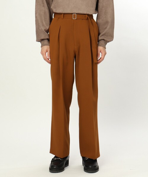 tk.TAKEO KIKUCHI(ティーケータケオキクチ)の「◆インバーテッドストレッチワイドストレートスラックス(その他パンツ・メンズ・ブラック/ブラウン系/ダークグリーン・01/02/03)」の16枚目の写真