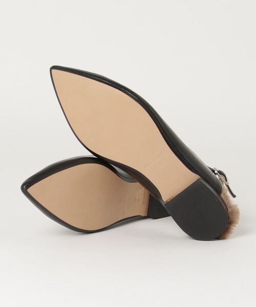 styles（スタイルス）の「Mariela POINTED FUR SNDL 172M-S668（パンプス・レディース・ブラック・35）」の3枚目の写真
