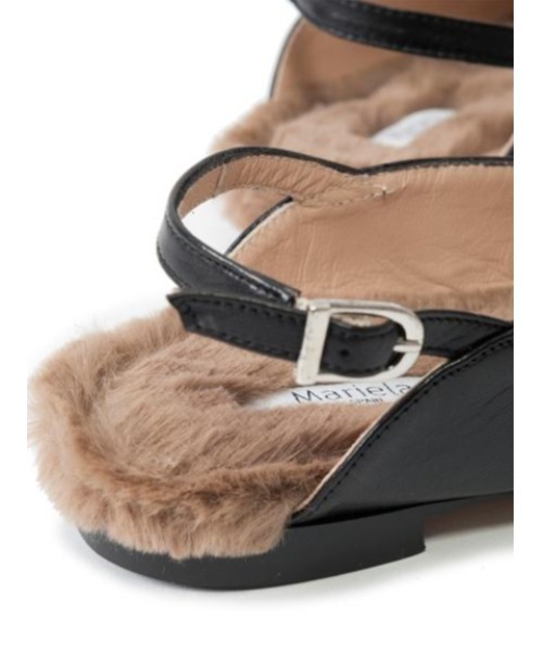 styles（スタイルス）の「Mariela POINTED FUR SNDL 172M-S668（パンプス・レディース・ブラック・35）」の8枚目の写真