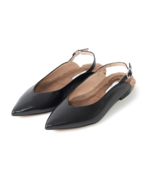 styles（スタイルス）の「Mariela POINTED FUR SNDL 172M-S668（パンプス・レディース・ブラック・35）」の4枚目の写真