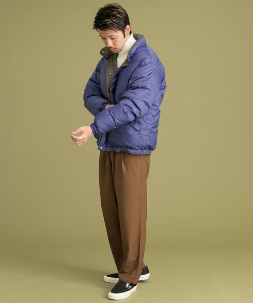 URBAN RESEARCH Sonny Label（アーバンリサーチサニーレーベル）の「配色リバーシブルマルハチダウンジャケット∴（ダウンジャケット/コート・メンズ・カーキ/キャメル・MEDIUM/LARGE）」の14枚目の写真
