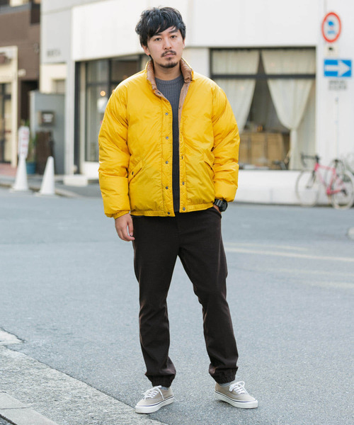 URBAN RESEARCH Sonny Label（アーバンリサーチサニーレーベル）の「配色リバーシブルマルハチダウンジャケット∴（ダウンジャケット/コート・メンズ・カーキ/キャメル・MEDIUM/LARGE）」の5枚目の写真