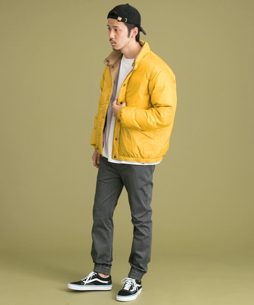 URBAN RESEARCH Sonny Label（アーバンリサーチサニーレーベル）の「配色リバーシブルマルハチダウンジャケット∴（ダウンジャケット/コート・メンズ・カーキ/キャメル・MEDIUM/LARGE）」の15枚目の写真