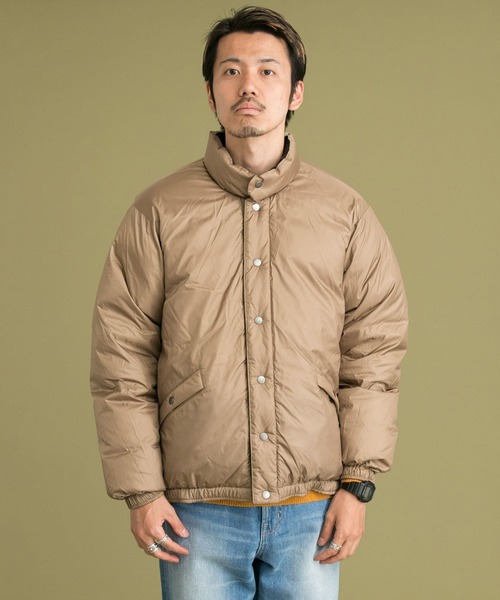 URBAN RESEARCH Sonny Label（アーバンリサーチサニーレーベル）の「配色リバーシブルマルハチダウンジャケット∴（ダウンジャケット/コート・メンズ・カーキ/キャメル・MEDIUM/LARGE）」の21枚目の写真