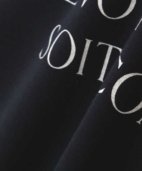 NATURAL BEAUTY BASIC（ナチュラルビューティーベーシック）の「フレンチロゴ裏毛（Tシャツ/カットソー・レディース・グレー/ベージュ/ネイビー・MEDIUM）」の20枚目の写真