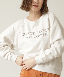 NATURAL BEAUTY BASIC | フレンチロゴ裏毛(Tシャツ/カットソー)