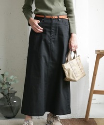URBAN RESEARCH DOORS | コットンツイルストレッチスカート(スカート)
