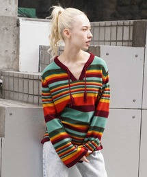 X-girl | FLARE SLEEVE KNIT TOP(ニット/セーター)