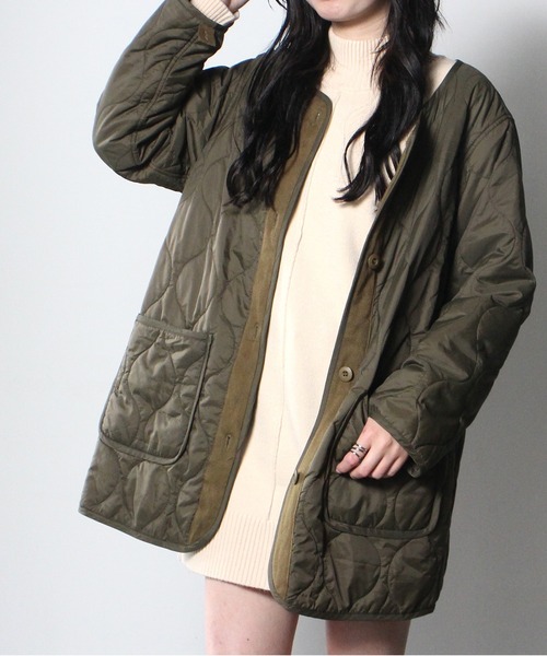 one way（ワンウェイ）の「M-65ライナー付きコート（ミリタリージャケット・レディース・ホワイト/ブラック/ダークグリーン・FREE）」の12枚目の写真