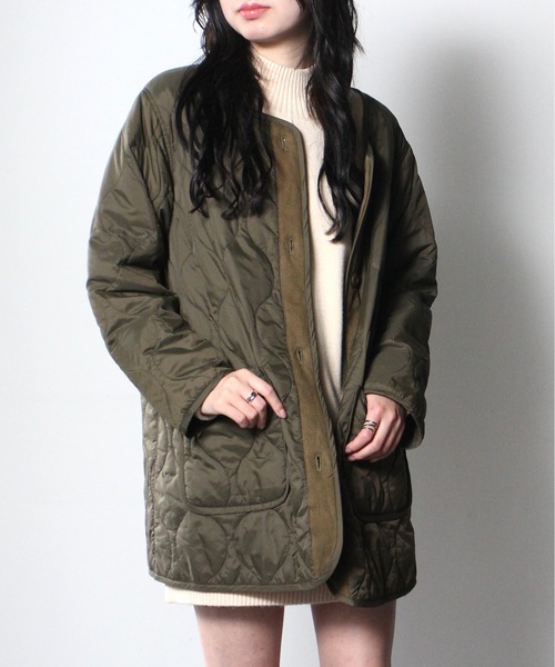 one way（ワンウェイ）の「M-65ライナー付きコート（ミリタリージャケット・レディース・ホワイト/ブラック/ダークグリーン・FREE）」の19枚目の写真