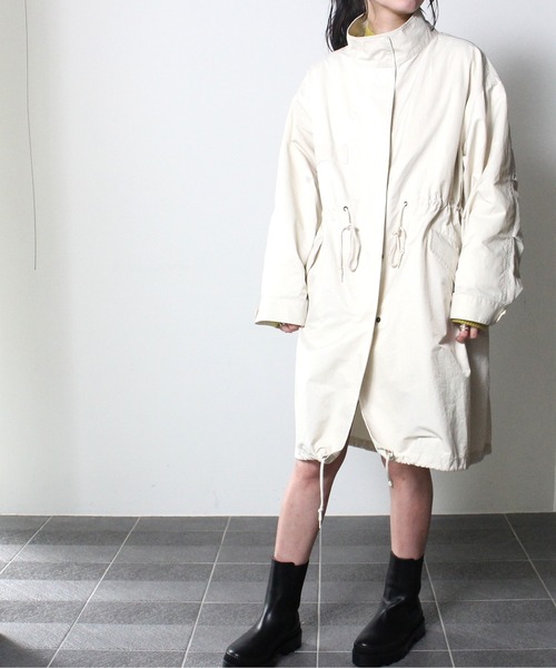 one way（ワンウェイ）の「M-65ライナー付きコート（ミリタリージャケット・レディース・ホワイト/ブラック/ダークグリーン・FREE）」の15枚目の写真