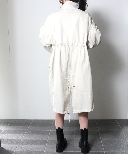 one way（ワンウェイ）の「M-65ライナー付きコート（ミリタリージャケット・レディース・ホワイト/ブラック/ダークグリーン・FREE）」の11枚目の写真