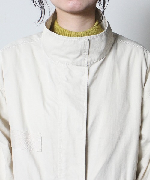 one way（ワンウェイ）の「M-65ライナー付きコート（ミリタリージャケット・レディース・ホワイト/ブラック/ダークグリーン・FREE）」の5枚目の写真