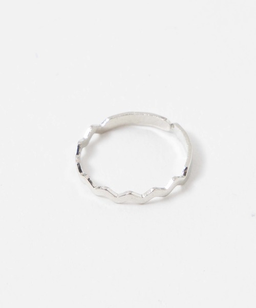 WEGO（ウィゴー）の「WEGO/【5点セット】シンプルリング（リング・レディース・シルバー/ゴールド・FREE）」の8枚目の写真