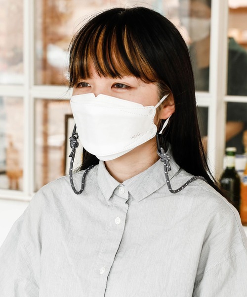 HIGHTIDE（ハイタイド）の「コードストラップ ロープ コードホルダー カラビナ ネックストラップ スマホショルダー（スマホグッズ・レディース・ブラック/グレー・FREE）」の14枚目の写真