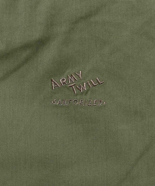 ARMY TWILL（アーミーツイル）の「【ARMY TWILL】Fish Tail Coat（モッズコート・メンズ・ブラック/オリーブ・L/M）」の10枚目の写真