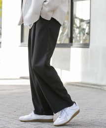 SENSE OF PLACE by URBAN RESEARCH | 【SサイズWEB/一部店舗限定】ウールライクタックワイドパンツ(その他パンツ)