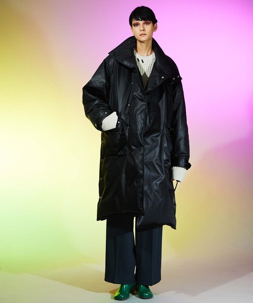 MAISON SPECIAL プライムオーバーマフラー付きダウンコート MAISON SPECIAL（メゾンスペシャル）の「《ユニセックスアイテム