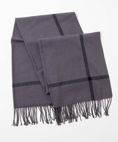 WEGO（ウィゴー）の「WEGO/ボリュームマフラー（ストール/ショール・レディース・ブラック/ベージュ/ネイビー/グレー/ブラック系その他/グレー系その他/ワイン・FREE）」の18枚目の写真