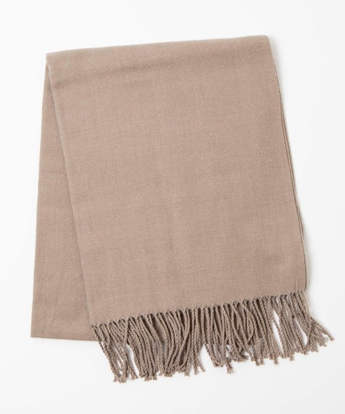 WEGO（ウィゴー）の「WEGO/ボリュームマフラー（ストール/ショール・レディース・ブラック/ベージュ/ネイビー/グレー/ブラック系その他/グレー系その他/ワイン・FREE）」の21枚目の写真