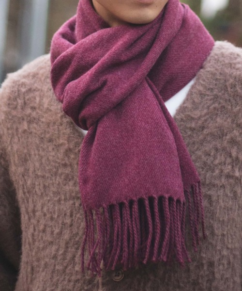 WEGO（ウィゴー）の「WEGO/ボリュームマフラー（ストール/ショール・レディース・ブラック/ベージュ/ネイビー/グレー/ブラック系その他/グレー系その他/ワイン・FREE）」の16枚目の写真