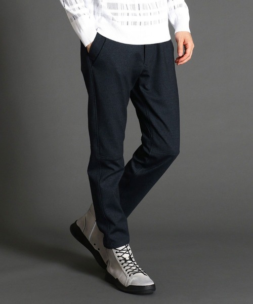NICOLE CLUB FOR MEN(ニコルクラブフォーメン)の「ポンチ テックイージーパンツ(その他パンツ・メンズ・ブラック/ネイビー/チャコール・SMALL/MEDIUM/LARGE)」の3枚目の写真