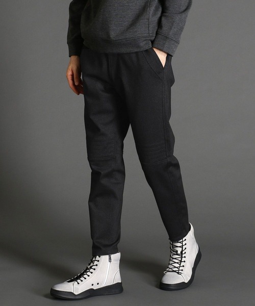 NICOLE CLUB FOR MEN(ニコルクラブフォーメン)の「ポンチ テックイージーパンツ(その他パンツ・メンズ・ブラック/ネイビー/チャコール・SMALL/MEDIUM/LARGE)」の2枚目の写真