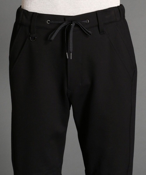 NICOLE CLUB FOR MEN(ニコルクラブフォーメン)の「ポンチ テックイージーパンツ(その他パンツ・メンズ・ブラック/ネイビー/チャコール・SMALL/MEDIUM/LARGE)」の9枚目の写真