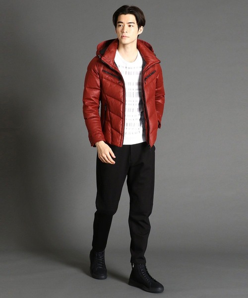 NICOLE CLUB FOR MEN(ニコルクラブフォーメン)の「ポンチ テックイージーパンツ(その他パンツ・メンズ・ブラック/ネイビー/チャコール・SMALL/MEDIUM/LARGE)」の11枚目の写真