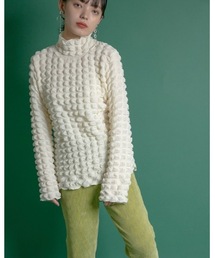 Eimee Law | スクエアシャーリング ハイネックTOPS(Tシャツ/カットソー)