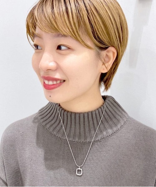 LEPSIM（レプシィム）の「ステンレススライドネックレス　257266（ネックレス・レディース・シルバー系その他/シルバー系その他2/シルバー系その他3・ONE SIZE）」の3枚目の写真