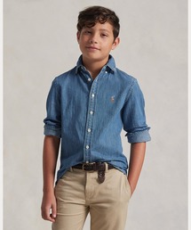 POLO RALPH LAUREN CHILDRENSWEAR | コットン デニム シャツ(シャツ/ブラウス)