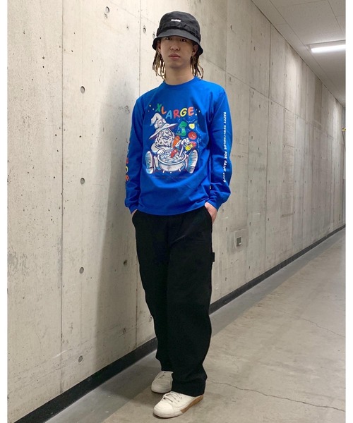 XLARGE（エクストララージ）の「VEGATABLE L/S TEE（Tシャツ/カットソー・メンズ・ホワイト/ブラック/ブルー・S/M/L/XL）」の20枚目の写真