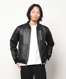EULLA(GE)FRENCH VEGETAN LAMB LEATHER BLOUSON(C_[XWPbg)