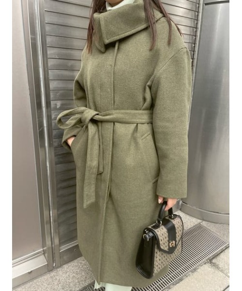 MOUSSY（マウジー）の「MONOGRAM MINI SHOULDER バッグ（ショルダーバッグ・レディース・ライトグリーン/ベージュ/ブラウン・FREE）」の9枚目の写真