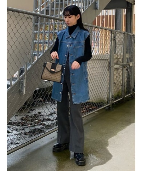 MOUSSY（マウジー）の「MONOGRAM MINI SHOULDER バッグ（ショルダーバッグ・レディース・ライトグリーン/ベージュ/ブラウン・FREE）」の16枚目の写真