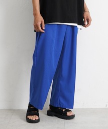 MinoriTY | セミフレアシルエット カラースラックス パンツ【MinoriTY×ファッションインフルエンサーたいがコラボ】(スラックス)