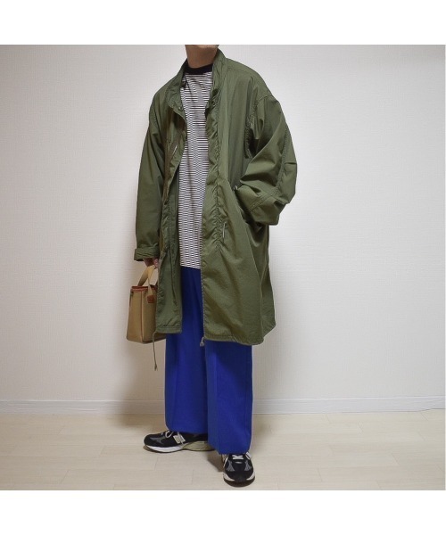 MinoriTY（マイノリティ）の「【MinoriTY】セミフレアシルエット カラースラックス パンツ メンズ 無地 秋服 夏服 ワイドパンツ（スラックス・メンズ・オレンジ/ブルー・M/L）」の10枚目の写真